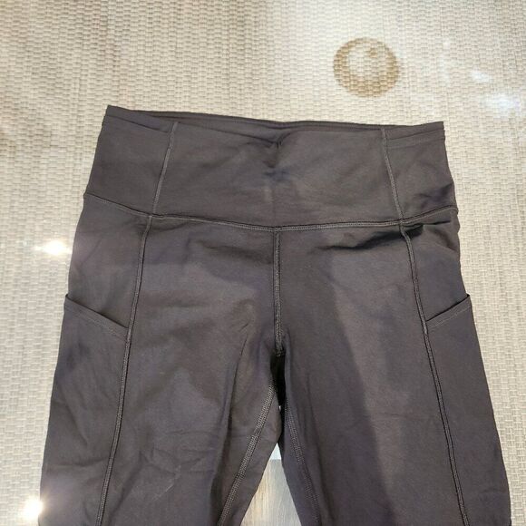 Lululemon Fast and Free Crop II 19" *Non-Reflective - Picture 5 of 12